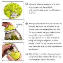 Load image into Gallery viewer, Interactive Treat Dispensing Dog Bowl Toy