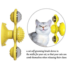 Load image into Gallery viewer, Wind Mill Cat Interactive Toy Floppy Fishie Toy