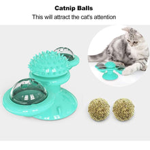 Load image into Gallery viewer, Wind Mill Cat Interactive Toy Floppy Fishie Toy
