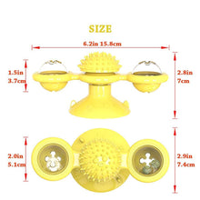 Load image into Gallery viewer, Wind Mill Cat Interactive Toy Floppy Fishie Toy