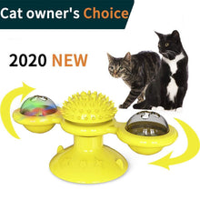 Load image into Gallery viewer, Wind Mill Cat Interactive Toy Floppy Fishie Toy