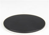 Microscope Accessories Kit Stereo Microscope Base Black Working Board Bottom Working Loading Stage Round Plastic Diameter 60mm 75mm 95mm Microscope Slides (Color : 100mm)