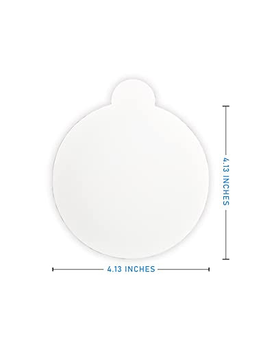 48 Pcs Refill Glue Boards 4.13" Sticky Pads Compatible with Katchy, Fenun, Toloco and Other Models Indoor Insect Fly Traps Bug Catcher Mosquito Zapper Light