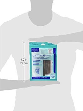 C.E.T. VeggieDent Dental Chews, Extra Small, 15 count