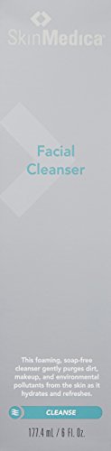 SkinMedica Facial Cleanser - Foaming Cleanser That is a Gentle Face Wash for Normal or Dry Skin and Perfect As a Makeup Remover, 6 Fl Oz