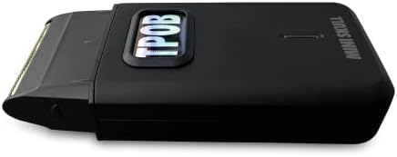TPOB Mini Skull Single Shaver Compact Design That can fit in Your Pocket with a Turbo Charged Motor, Perfect for Both Professional and at-Home use (Black)