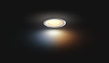 Philips Hue White Ambiance Smart Retrofit Recessed Downlight 4", Bluetooth & Zigbee Compatible (Hue Hub Optional), Smart Ceiling Lighting, 1-Pack