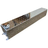 Generic Diamond Plate Water Tank for Dog Box - 6"x6"x36" - 5.5 Gallon Capacity