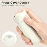 Suteng Travel Bottles for Toiletries, TSA Approved 5 Pack Travel Size Containers, Leak Proof Refillable Travel Accessories for Shampoo Conditioner, Portable Travel Bottles with Clear Toiletry Bag
