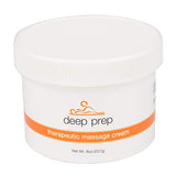 Rolyan Deep Prep Therapeutic Massage Cream, 8 oz
