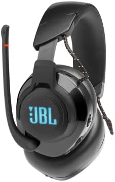 JBL Quantum 610 Wireless - Wireless Over-Ear Gaming Headset, QuantumSURROUND, 2.4GHz Wireless, 40 Hours of Wireless Battery Life, Game-Chat dial, flip-up Boom Microphone (Black)