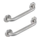Jakarda Textured Handicap Grab Bar for Shower, Shower Handles for Elderly, Shower Grab Bars for Seniors with Concealed Screws (Brushed Nickel)