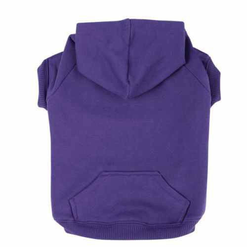 Zack & Zoey Dog Hoodies Bright Soft Cotton Hooded Sweatshirt for Dogs Choose Size & Color(Large Tomato Red)