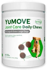 Lintbells YuMOVE Joint Supplement Dog Chews - Contains Glucosamine, Green Lipped Mussel - Natural Relief from Hip Ache, Stiff Joints - 1 Month’s Supply (Large & X-Large)