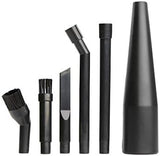 CRAFTSMAN CMXZVBE38668 1-1/4 in. 6-Piece Micro-Cleaning Wet Dry Vac Attachment Kit, Industrial-Grade Shop Vacuum Accessories for Intricate and Detail Cleaning, Fits 1-1/4 in. Hose Diameter