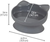 Kitty City Raised Cat Ear Bowls, Large Bowls 2pk (Modern)