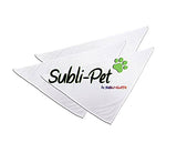 Customizable Dog and Cat Bandana Scarf Subli-Pet Custom Sublimation by Subli-cloth Pack x 12units (X-Small)