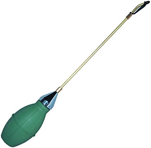 Puff-D 512 Puffy-D Bulb Insecticidal Duster, Heavy-Duty Dust Applicator for Pest Control, Green