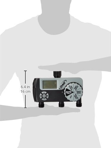 ORBIT 56233D 3-Outlet Digital Watering Timer