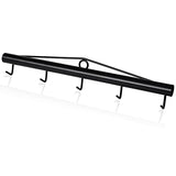 HoLarXuQ Chain Link Fabric Fence Stretcher,5-Thicken Hook Bar,31.5 Inch Woven Wire Stretcher,Fence Stretcher Tool,Steel,Black