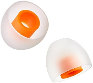 SpinFit CP145 for IEM - M - Patented Silicone Eartips for Replacement, Secure Fit and Supreme Comfort (2 Pairs) (for Nozzle Diameter from 5-6mm)