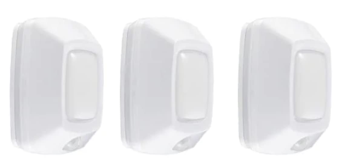 Commercial Electric 3 in. Motion Activated LED White Puck Light (3-Pack)