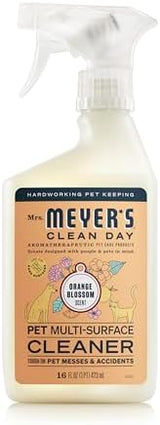 MRS. MEYER'S CLEAN DAY Pet Multi-Surface Cleaner, Orange Blossom Scent, 16oz