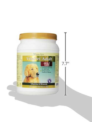 NaturVet Vita Pet Adult Plus Breath Aid Tablets -Time Release 365 ct