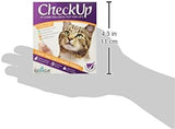 CheckUp at Home Wellness Test Kit for Cats | 2lb Hydrophobic Litter for Urine Collection, 2 Test Strips for the detection of the 4 most common health Indicators - pH, Protein , Glucose, Blood in urine