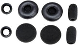 Ear Cushion Kit for Blue Parrott C400-XT Bluetooth Headset 204159 - Replacement Accessories - Ear Cushions, Microphone Foam Windscreens Covers by Global Teck