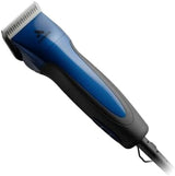 Andis 68520 Excel Professional 5-Speed Detachable Blade Clipper Kit - Animal/Dog Grooming, Rotary Motor, Soft-Grip Anti-Slip Housing, 14-Inch Cord, for All Coats & Breeds, SMC, Blue