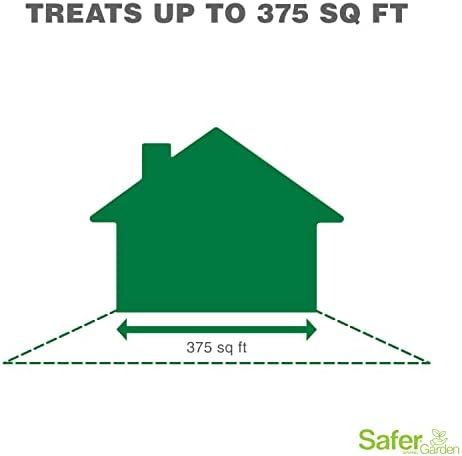 Safer Brand Garden SG3145 Animal Repellent Ready-to-Use Spray – Dual-Action Formula Repels Birds, Cats, Deer, Dogs, Groundhogs, Rabbits, Raccoons, Skunks & Squirrels – Protects up to 375 Sq Ft