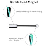 SIUSIO 41Pcs Nail Magnet Tool Set Cat Eye Gel Nail Polish Magnet Wand Magnetic Nail Polish Cat Eye Magnet for Nails Cat Eye Magnets Sticks Nail Design Tools Nail Art Accessories