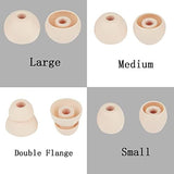 Silicone Earbud Replacement Tips Compatible with Powerbeats Pro Beats Wireless Earphone Headphones,4 Pairs Replacement Earbuds Cap