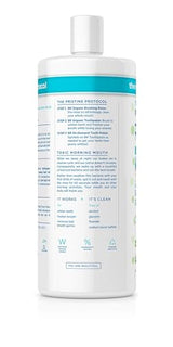 Essential Oxygen Certified BR Organic Brushing Rinse, All Natural Mouthwash for Whiter Teeth, Fresher Breath, and Happier Gums, Alcohol-Free Oral Care, Peppermint, 32 Ounce