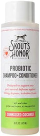 Skout's Honor Probiotic Pet Shampoo & Conditioner with Avocado Oil & Omega-3s, 97% Natural, Paraben & Sulfate-Free, Cruelty-Free, 16oz, Sunkissed Coconut