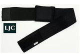 LJC Umbilical Hernia Support Belt Abdominal Navel Truss One Removeable Cushion Pad UK (XL 39-43 inches), Black