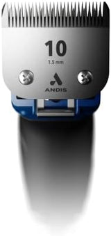 Andis 68520 Excel Professional 5-Speed Detachable Blade Clipper Kit - Animal/Dog Grooming, Rotary Motor, Soft-Grip Anti-Slip Housing, 14-Inch Cord, for All Coats & Breeds, SMC, Blue