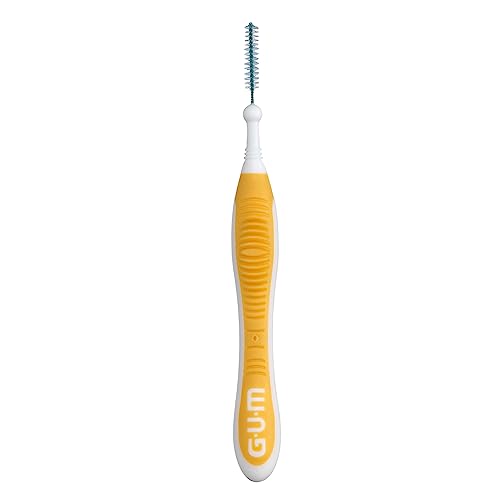 GUM - 10070942002438 Proxabrush Go-Betweens Interdental Brushes, Ultra Tight, Plaque Removal, 10 Count, (Pack of 6)