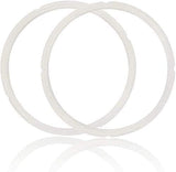 ZoneFly Original Sealing Ring for Cuisinart 6 Quart Pressure Cooker - Replacement Silicone Gasket for CPC-600, 2-Pack
