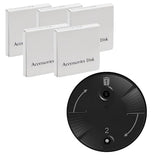 Wax Guards for Phonak Hearing Aid Filters, Phonak Hearing Aid Accessories Fit with phonak and Resound, widex. Phonak Disk Phonak Hearing Aid Cleaning Kit. (5 Packs/40Filters)