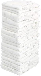 Amazon Basics Male Dog Diapers, 50 Count, Medium, Ultra Absorbent Disposable Wrap with Secure Fit, Leakproof and Comfortable