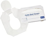Juvale 4 Pack of 250 Pieces Disposable Toilet Seat Covers, Flushable Paper Cover for Bathroom, Travel Accessories, Kids, Adults, 14 x 16 In (1000 Pack)