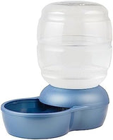 Petmate Replendish Automatic Gravity Waterer for Cats and Dogs, BPA-Free, No Batteries Required, Includes Charcoal Filter, 4 Gallons, Made in USA,Blue