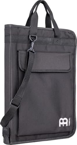 Meinl Cymbals Professional Drumstick Sling Bag with Extra Wide Shape and Body Strap — Includes Floor Tom Hooks — Also for Mallets, Brushes, Rods or Accessories (MSSB)