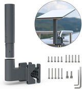 Starlink Mini Mount, RV Ladder Mount for Starlink Mini, Aluminum Alloy Starlink Kit with Installation Range 0.8-1.97” Pipe Adapter for RV/Ladder/Pole/Rack/Roof Starlink Mini Accessories