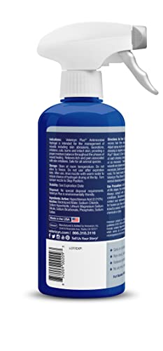 Vetericyn Plus All Animal Wound Care Hydrogel Spray | Healing Aid and Wound Protectant, Sprayable Gel to Relieve Dog, Cat, Horse Itchy Skin, Safe for All Animals. 16 ounces