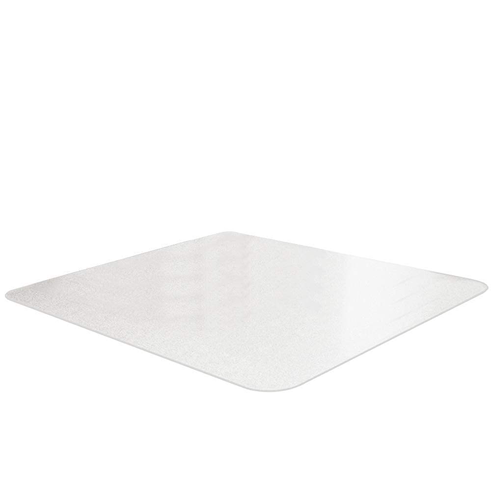 HugsandTails Under Pet Cage Mat for Bird Cages, Reptile Aquariums, Dog Kennels, Water-Resistant Pad for Hard Floors and Surfaces, 46 Inches x 96 Inches, Clear