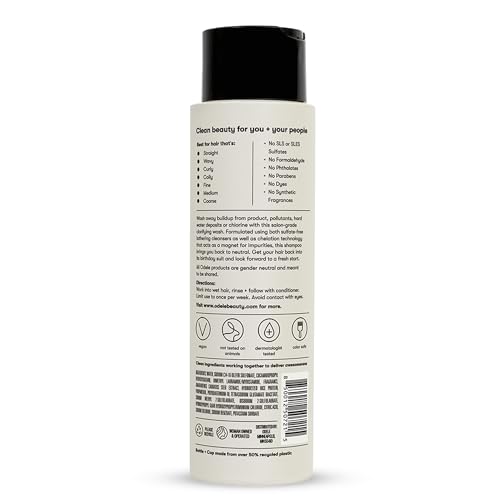 Clarifying Sulfate-Free Shampoo, a Deep Weekly Clean that Removes Buildup for All Hair Types & Textures, 13 Fl Oz