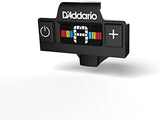 D'Addario Accessories Guitar Tuner - NS Micro Soundhole Tuner - Fits in Guitar Sound Hole - For Acoustic Guitars, Ukuleles - Non Marring Sound Hole Clip - Quick & Accurate Tuning